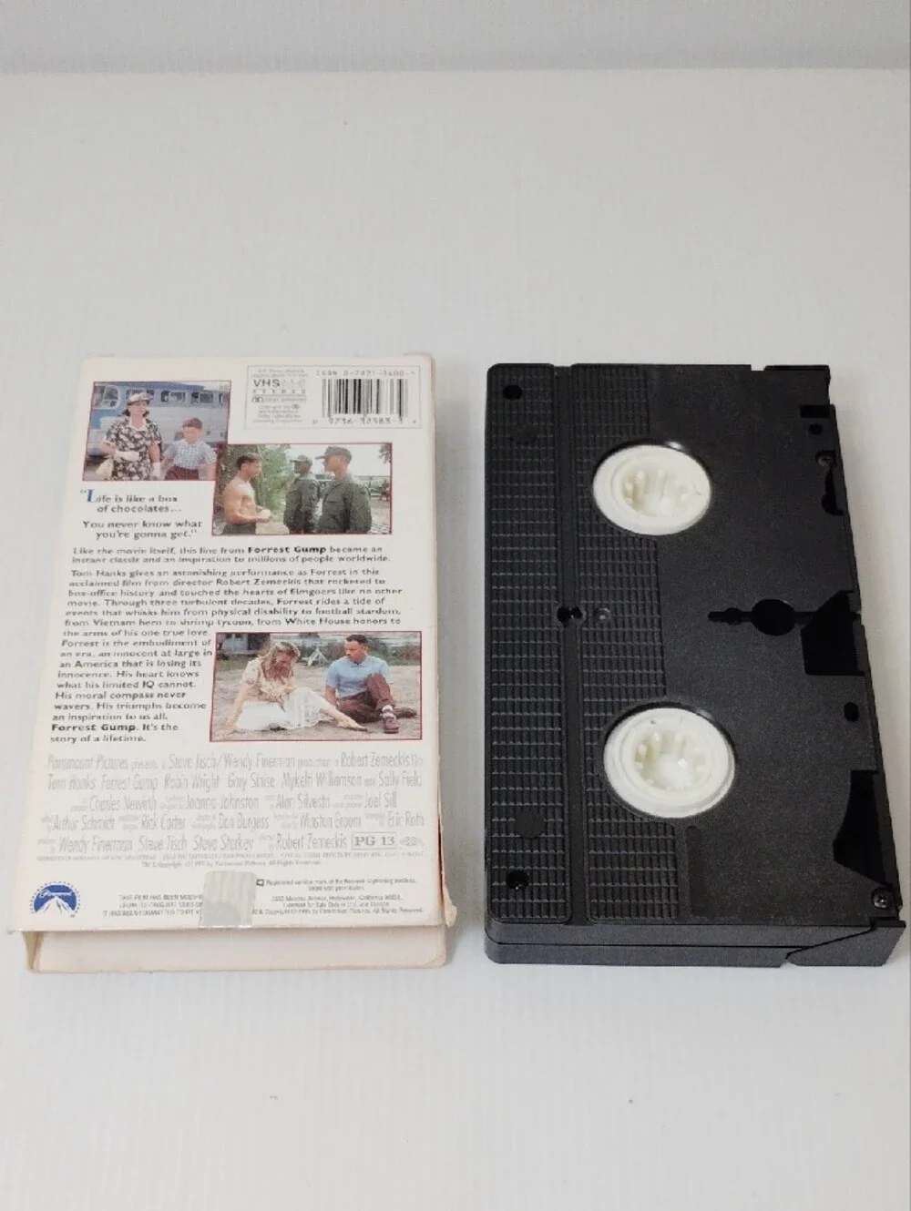 12 For $8 Forrest Gump VHS Tape and Box - White Black